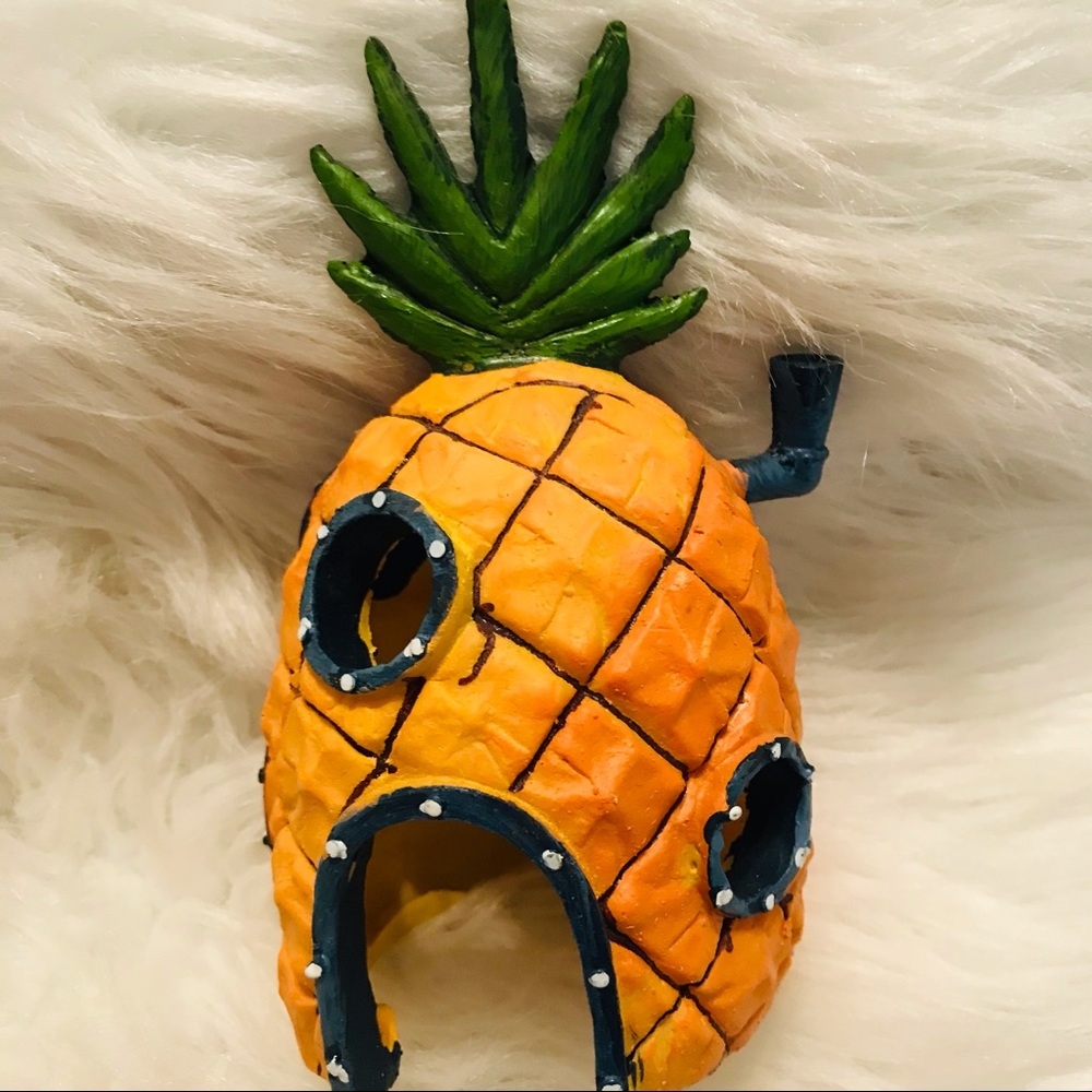 SpongeBob SquarePants SMALL pineapple house fish tank decor